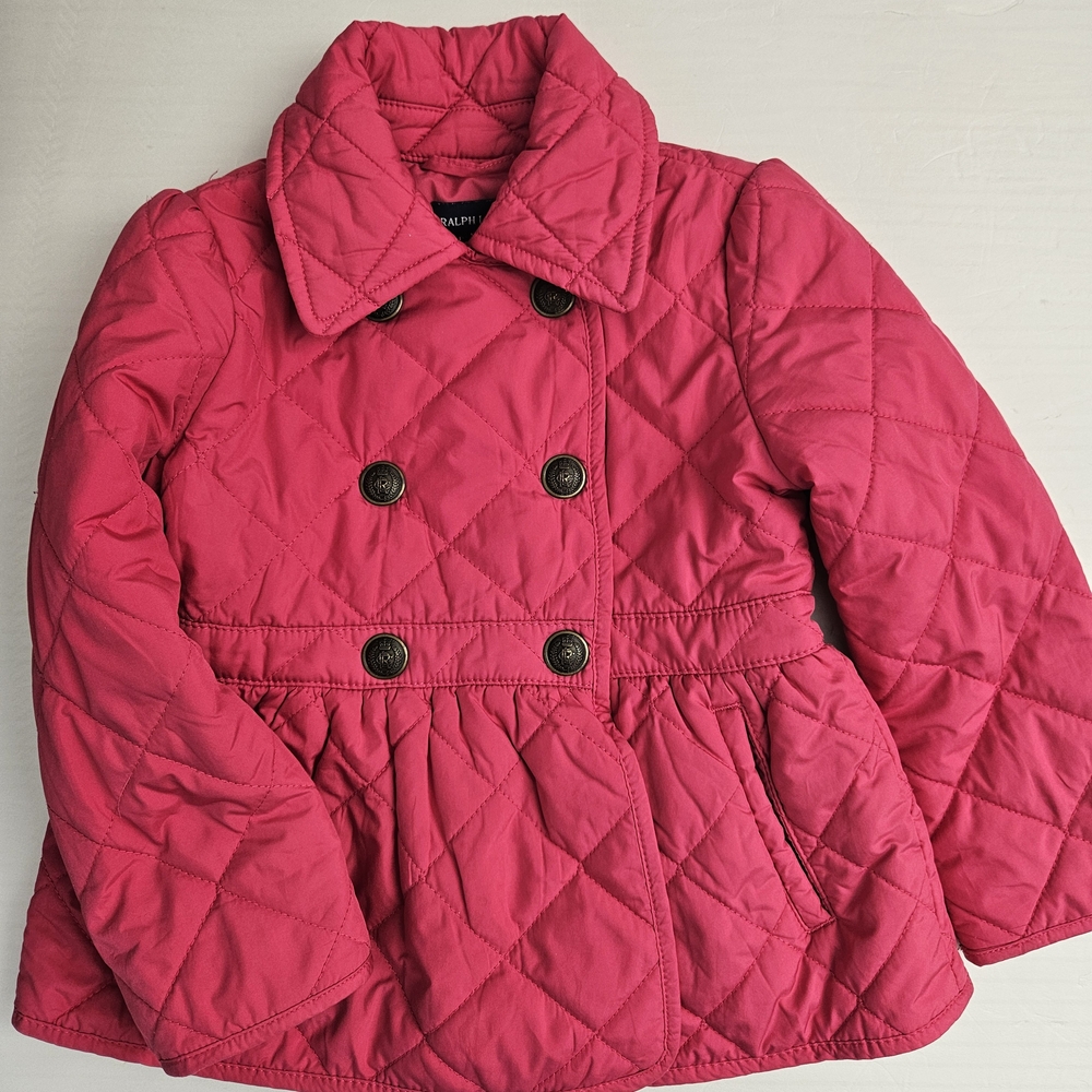 Ralph Lauren 4T Girls Quilted Jacket